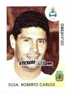 Sticker Sosa Roberto Carlos - Apertura 2008 n. 128 - Panini