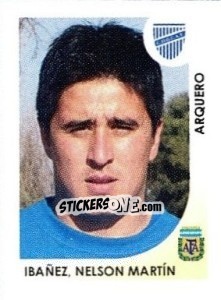 Sticker Ibanez Nelson Martin - Apertura 2008 - Panini