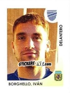 Cromo Borghello Ivan - Apertura 2008 - Panini