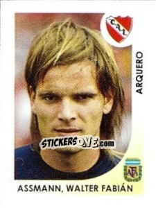 Sticker Assmann Walter Fabian - Apertura 2008 - Panini