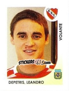 Sticker Depetris Leandro - Apertura 2008 n. 168 - Panini