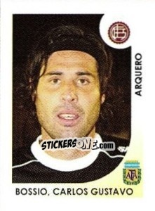 Cromo Bossio Carlos Gustavo - Apertura 2008 - Panini