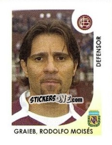 Cromo Graieb Rodolfo Moises - Apertura 2008 - Panini