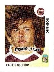 Sticker Faccioli Emir - Apertura 2008 - Panini