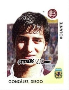 Sticker Gonzalez Diego - Apertura 2008 - Panini