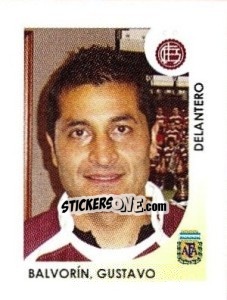 Figurina Balvorin Gustavo - Apertura 2008 - Panini