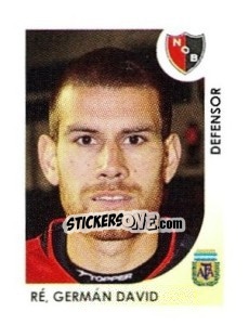 Sticker Re German David - Apertura 2008 n. 194 - Panini