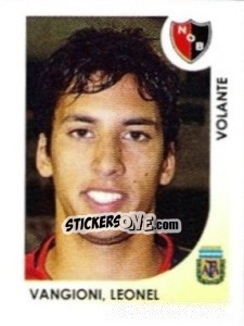 Sticker Vangioni Leonel - Apertura 2008 - Panini