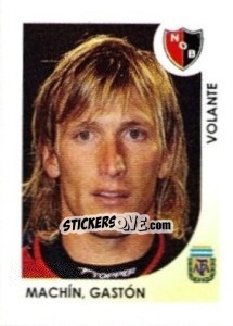 Sticker Machin Gaston - Apertura 2008 - Panini