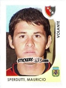 Sticker Sperdutti Mauricio - Apertura 2008 n. 205 - Panini