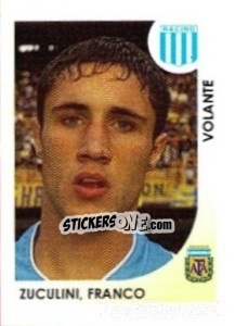 Sticker Zuculini Franco - Apertura 2008 n. 215 - Panini