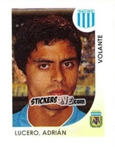 Cromo Lucero Adrian - Apertura 2008 - Panini