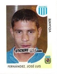 Cromo Fernandez Jose Luis - Apertura 2008 - Panini