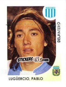 Sticker Luguercio Pablo - Apertura 2008 - Panini