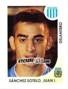 Sticker Sanchez Sotelo Juan I. - Apertura 2008 - Panini