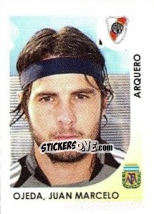 Sticker Ojeda Juan Marcelo - Apertura 2008 n. 225 - Panini