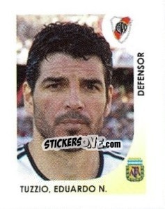 Sticker Tuzzio Eduardo N. - Apertura 2008 n. 228 - Panini