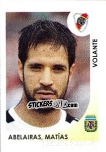 Cromo Abelairas Matias - Apertura 2008 - Panini