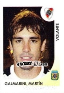 Cromo Galmarini Martin - Apertura 2008 - Panini