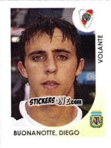 Sticker Buonanotte Diego - Apertura 2008 n. 237 - Panini