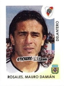 Sticker Rosales Damian - Apertura 2008 - Panini