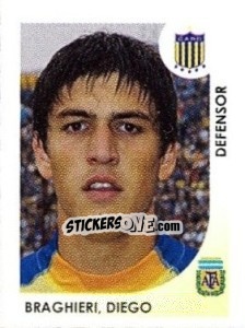 Sticker Braghieri Diego - Apertura 2008 n. 243 - Panini