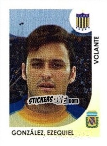 Cromo Gonzalez Ezequiel - Apertura 2008 - Panini