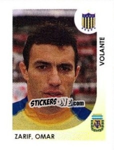 Sticker Zarif Omar - Apertura 2008 - Panini