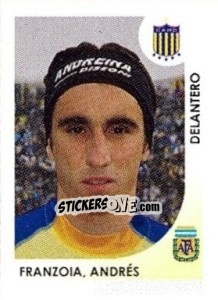 Sticker Franzoia Andres - Apertura 2008 - Panini