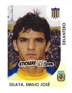 Sticker Zelaya Emilio Jose - Apertura 2008 n. 254 - Panini