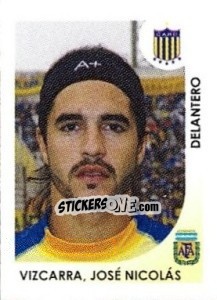 Sticker Vizcarra Jose Nicolas - Apertura 2008 - Panini