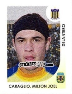 Sticker Caraglio Milton Joel - Apertura 2008 - Panini