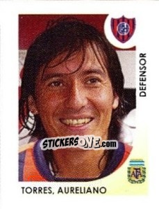 Cromo Torres Aureliano - Apertura 2008 - Panini