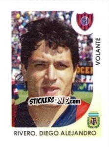 Sticker Rivero Diego Alejandro - Apertura 2008 n. 266 - Panini