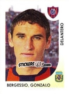 Sticker Bergessio Gonzalo - Apertura 2008 n. 269 - Panini