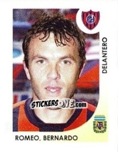 Sticker Romeo Bernando - Apertura 2008 - Panini
