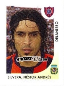 Sticker Silvera Nestor Andres - Apertura 2008 n. 272 - Panini