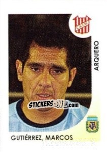 Cromo Gutierrez Marcos - Apertura 2008 - Panini