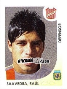 Sticker Saa Vedra Raul - Apertura 2008 - Panini