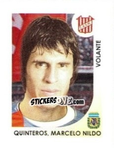 Sticker Quinteros Marcelo Nildo - Apertura 2008 - Panini