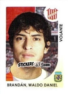 Sticker Brandan Waldo Daniel - Apertura 2008 - Panini