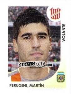 Sticker Perugini Martin - Apertura 2008 - Panini