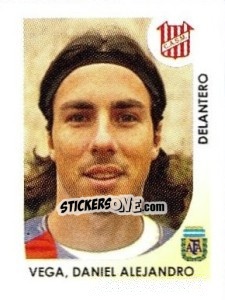 Sticker Vega Daniel Alejandro - Apertura 2008 - Panini