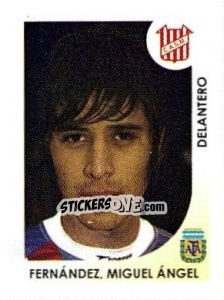 Sticker Fernandez Miguel Angel - Apertura 2008 - Panini