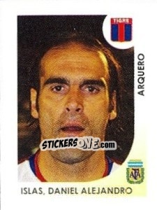 Sticker Islas Daniel Alejandro - Apertura 2008 n. 289 - Panini