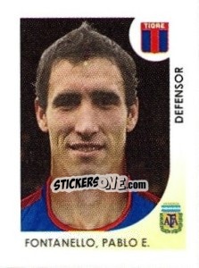 Sticker Fontanello Pablo E. - Apertura 2008 n. 292 - Panini