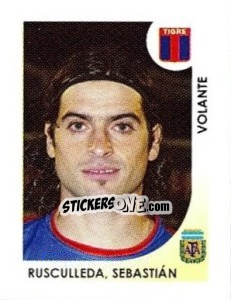 Sticker Rusculleda Sebastian - Apertura 2008 n. 296 - Panini