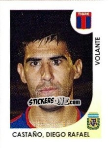 Sticker Castano Diego Rafael - Apertura 2008 n. 297 - Panini