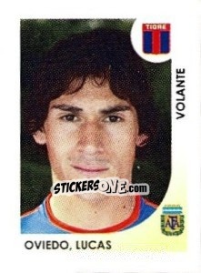 Sticker Oviedo Lucas - Apertura 2008 - Panini