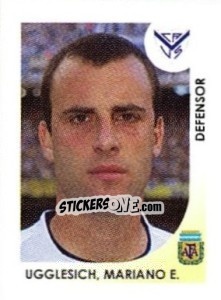 Sticker Ugglesich Mariano E. - Apertura 2008 n. 309 - Panini